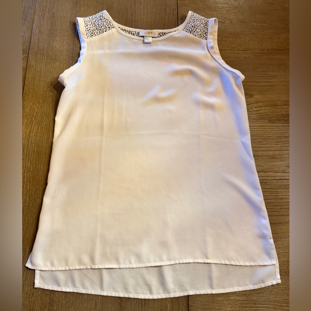 Loft dressy blouse tank top
